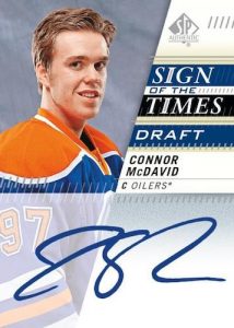 Sign of the Times Draft Connor McDavid MOCK UP