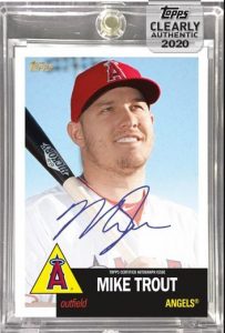 1953 Reimagined Auto Mike Trout MOCK UP
