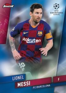Base Blue Refractor Lionel Messi