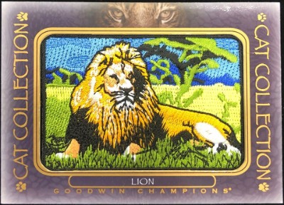 Cat Collection Manufactured Patch Lion