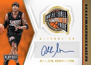 Hall of Fame Auto Allen Iverson MOCK UP