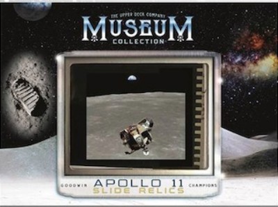 Museum Collection Apollo 11 Film Slide Relics MOCK UP