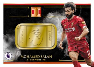 Premier League Logo Gold Mohamed Salah MOCK UP