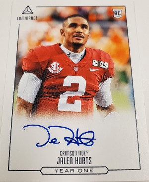 Year One Signatures Jalen Hurts