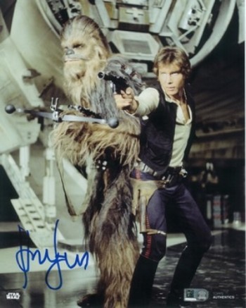 8x10 Photo Auto Harrison Ford as Han Solo