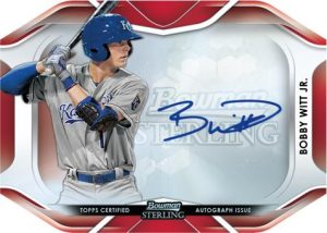 Bowman Die-Cut Auto Bobby Witt Jr MOCK UP Bowman Die-Cut Auto Bobby Witt Jr MOCK UP