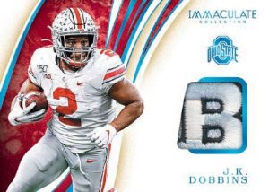 Immaculate Patches Logo JK Dobbins MOCK UP