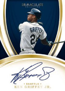 Immaculate Signatures Ken Griffey Jr MOCK UP