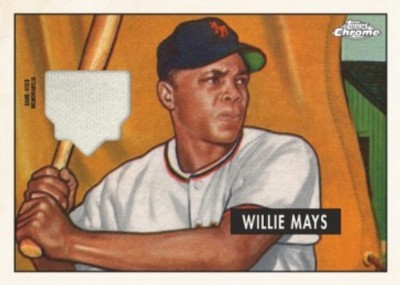Retro Rookie Chrome Relics Willie Mays MOCK UP