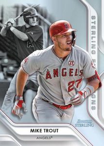 Sterling First Signs Mike Trout MOCK UP