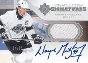 Ultimate Material Signatures Wayne Gretzky MOCK UP