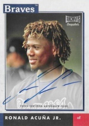 Base Auto Ronald Acuna Jr