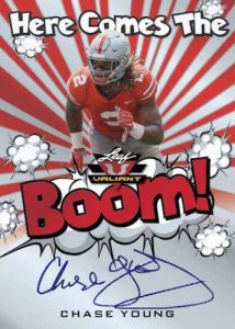 Here Comes the Boom! Auto Chase Young MOCK UP Here Comes the Boom! Auto Chase Young MOCK UP