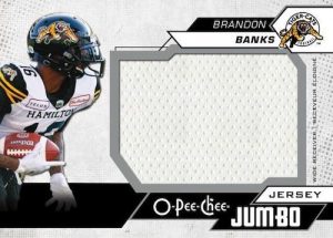O-Pee-Chee Jumbo Jersey Brandon Banks MOCK UP