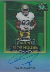 Take It To The House Auto Green Chase Claypool