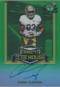 Take It To The House Auto Green Chase Claypool Take It To The House Auto Green Chase Claypool
