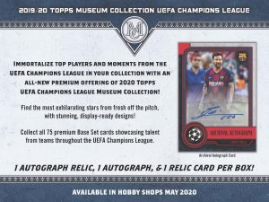 2019-20 Topps Museum Collection UEFA Champion League