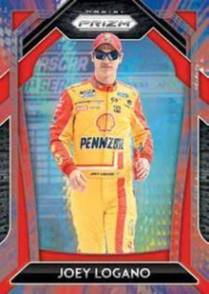 Base Blue and Red Hyper Prizm Joey Logano MOCK UP