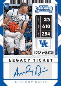 Legacy Ticket Auto Anthony Davis MOCK UP