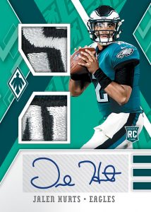 RPS Rookie Auto Dual Jersey Prime Green Jalen Hurts MOCK UP