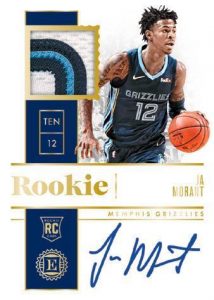 Rookie Jersey Auto Gold Ja Morant MOCK UP