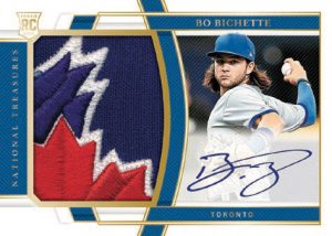 Rookie Materials Signatures Holo Gold Bo Bichette MOCK UP