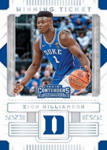 Winning Tickets Zion Williamson MOCK UP