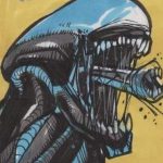 2015 Alien Anthology Artist Sketch Card