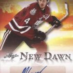 2016 Leaf Genesis Hockey New Dawn Autograph