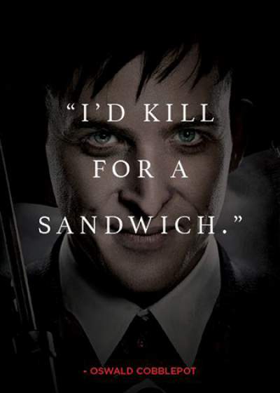 2016 Cryptozoic Gotham Quotes Penguin