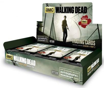 2016 Cryptozoic The Walking Dead S4P2 Box