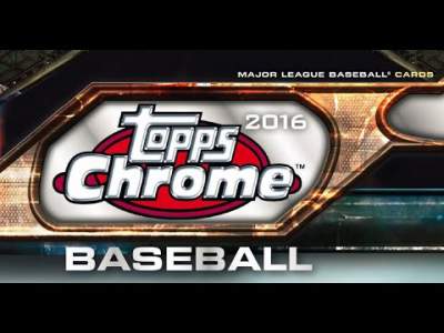 Topps Chrome Baseball Boxcover