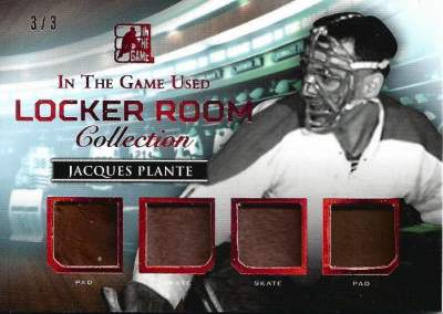 Leaf In The Game Used Hockey Locker Room Vezina