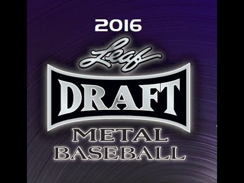 Leaf Metal Draft Baseball Thumbnail