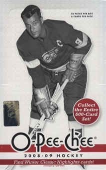 2008-09 O-Pee-Chee Box