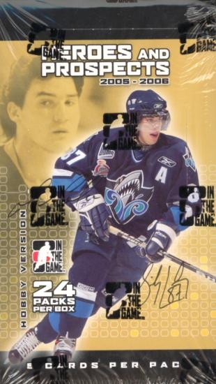 2005-06 Heroes and Prospects Series 1 Box