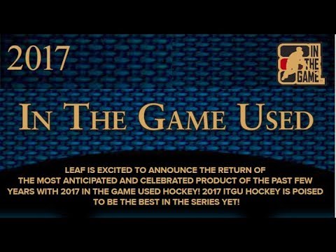 2017 Leaf In The Game Used Banner