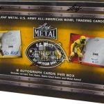 2017 Leaf Metal Army All-American Football Box
