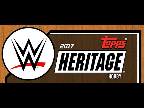 2017 Topps WWE Heritage Banner