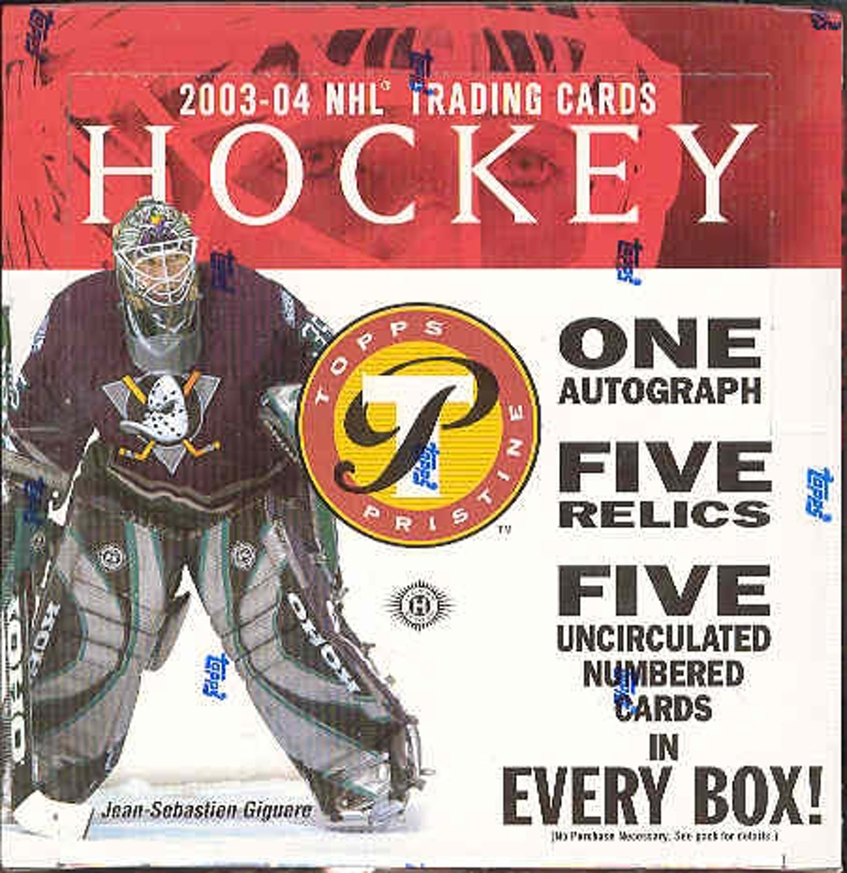 2003-04 Topps Pristine Box