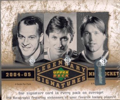 2004-05 Legendary Signatures Box