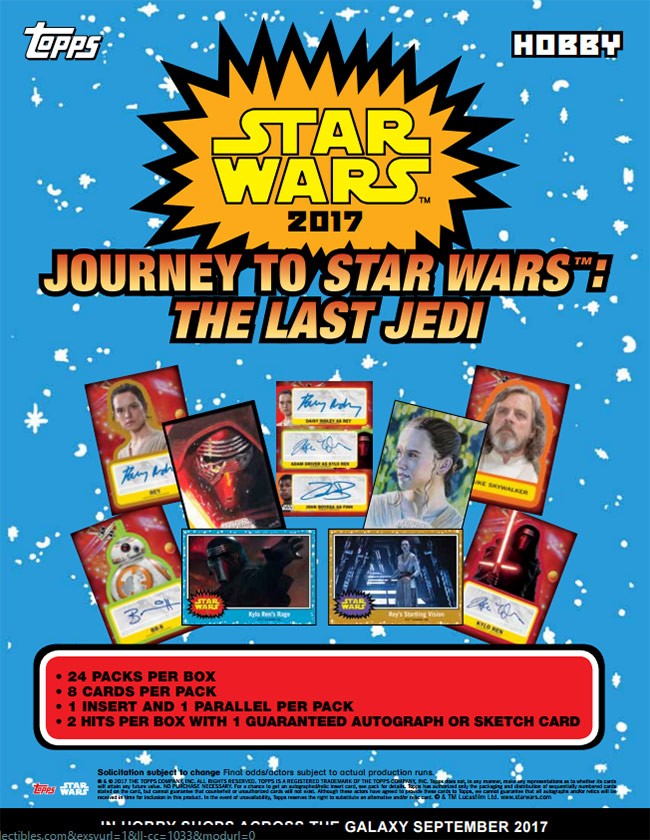 2017 Topps Star Wars Journey To Last Jedi Family Legacy 6 Card Set /> Han/>Kylo