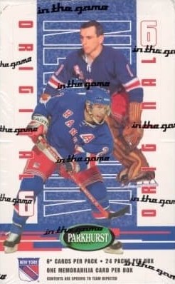 2003-04 ITG Original 6 Hockey Rangers 16 Card Insert Set 