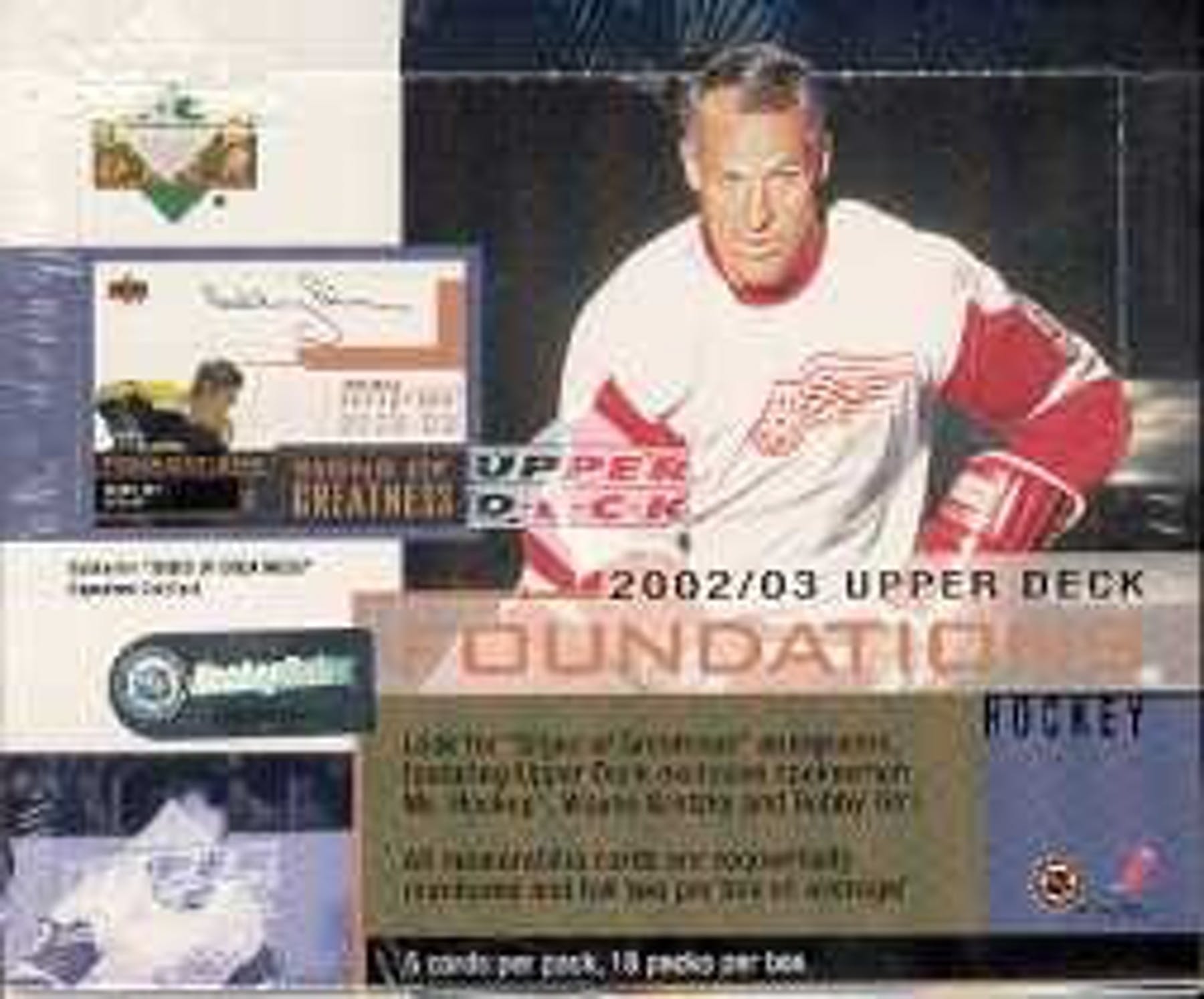Andy Moog 2002-03 Upper Deck Foundations # 29 NM//M Hockey Card
