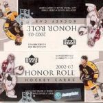 2002-03 UD Honor Roll