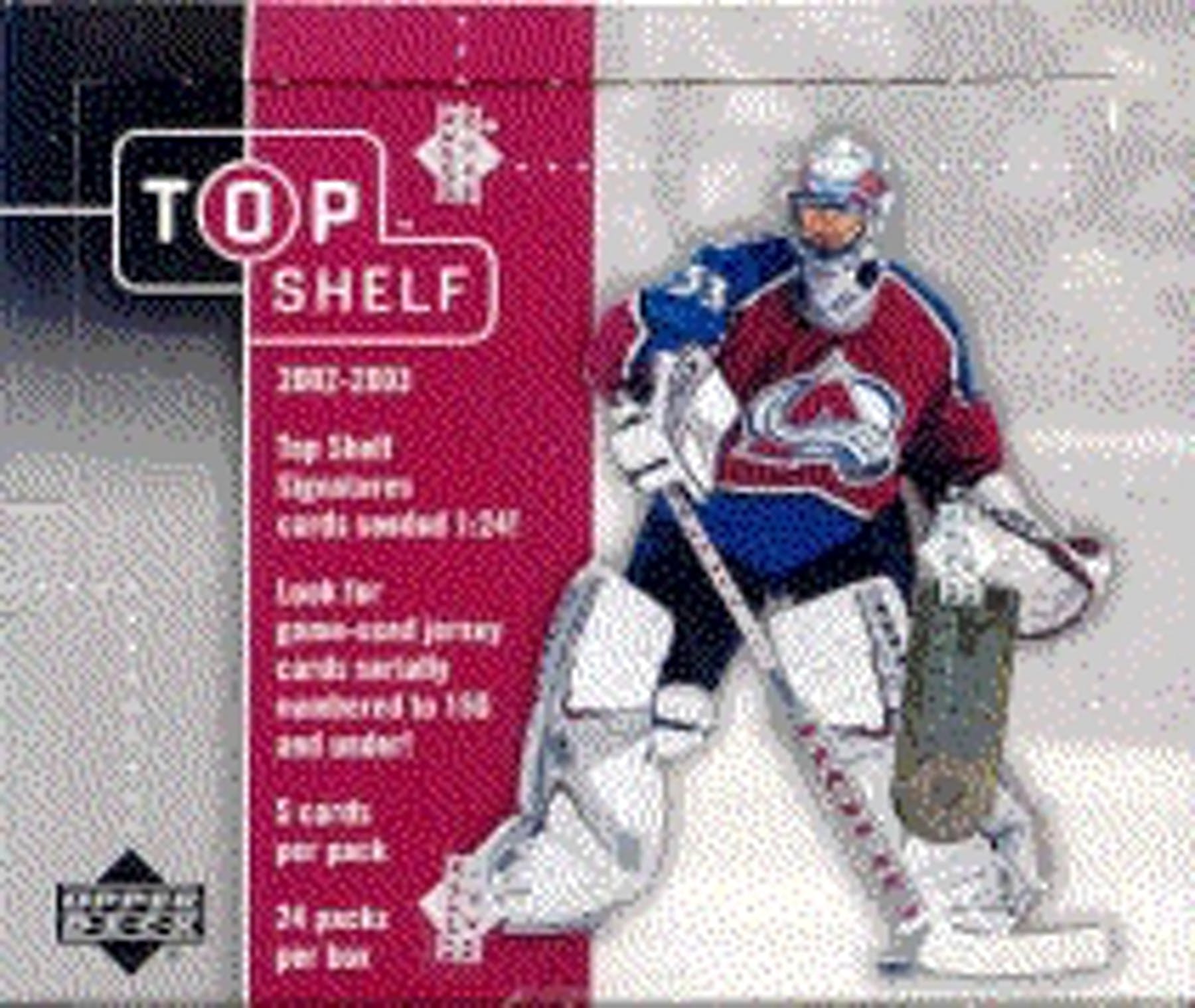 2002-03 UD Top Shelf