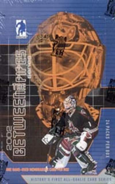 2001-02 Be a Player Between the Pipes - Jersey and Stick Cards