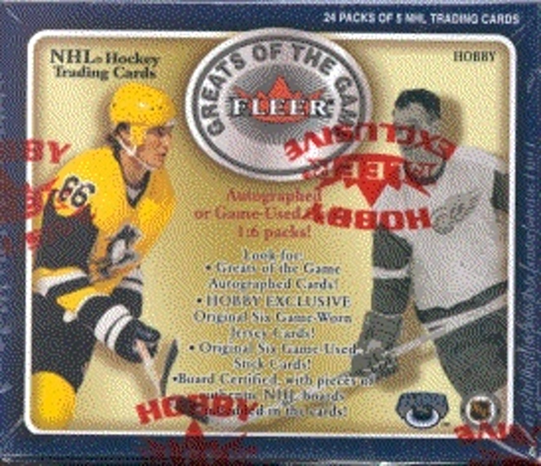 2001-02 Fleer Greats of the Game