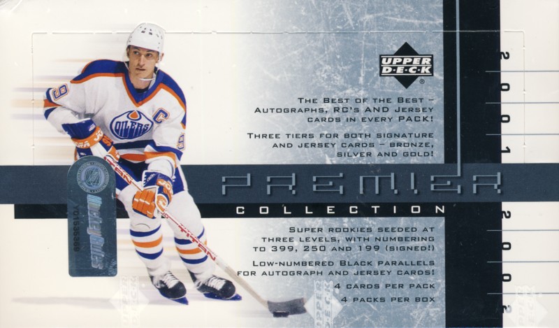 Wayne Gretzky 2001-02 Upper Deck Premier Signatures Card - NHL Auctions