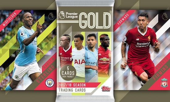 2017-18 Topps Premier League Gold Banner